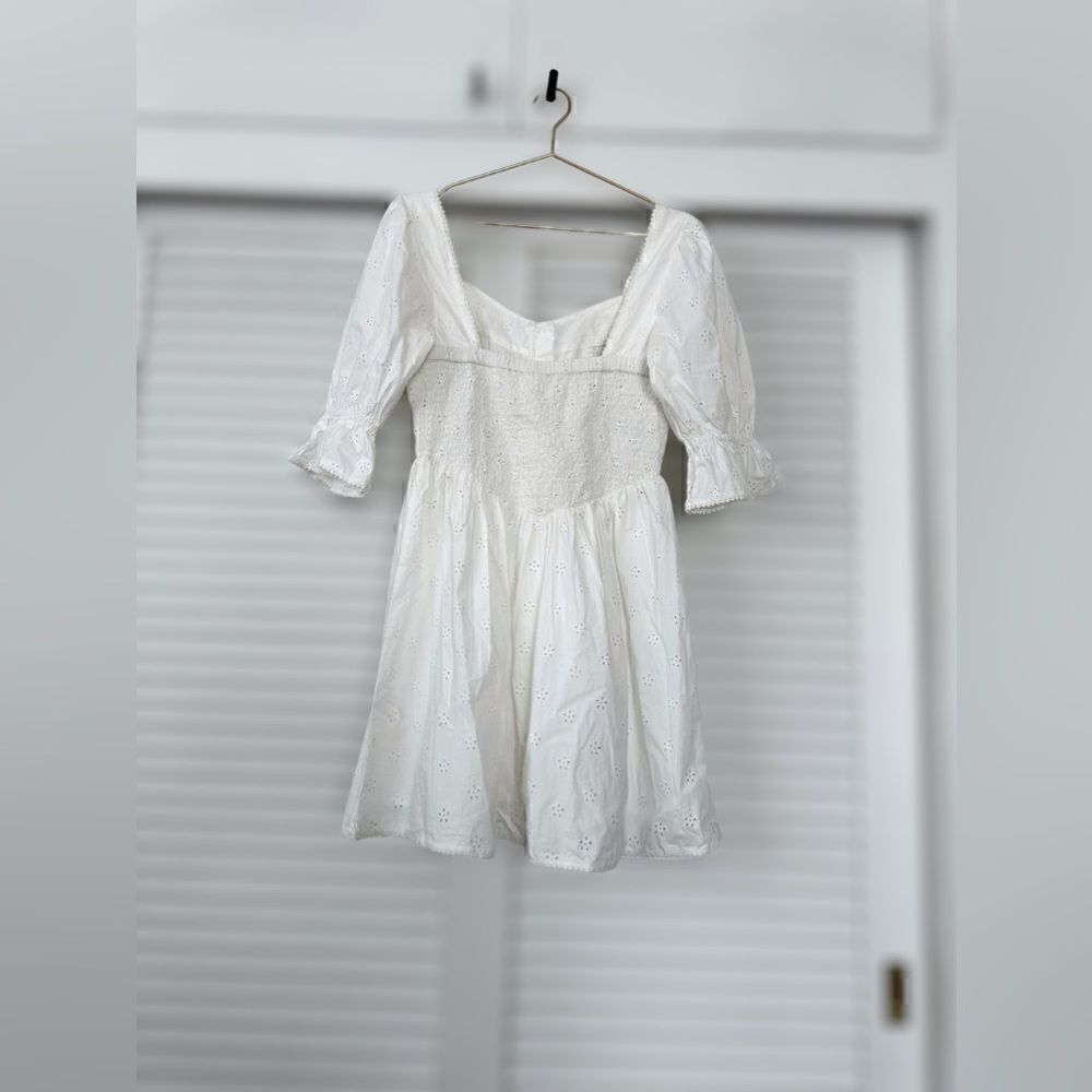 Spell Bo Mini Eyelet Dress Size M - Picture 7 of 14